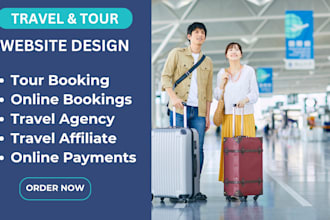 build tour website travel agency website tourism website on squarespace