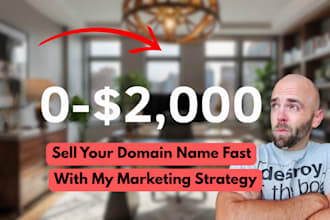 set bin pricing and sell your domain name fast with top listing and sales page