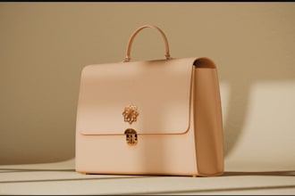 do realistic 3d bag animation, 3d bag design, 3d bag  rendering, 3d bag model