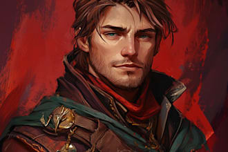 dnd character art and dnd character art