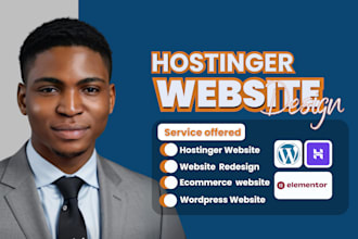 hostinger website design wordpress website design hostinger website redesign