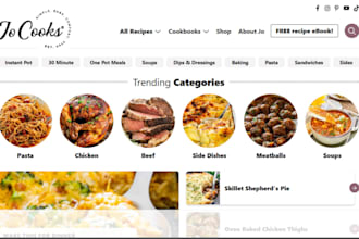 create a recipe blog website food blog website vegan recipe food website