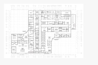 draw architectural floor plans in autocad or revit