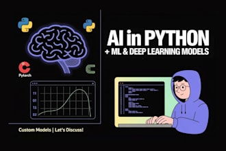 do machine learning deep learning ai models in python