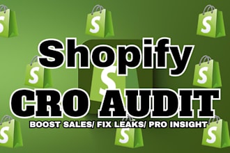 boost your shopify conversion rate with an expert cro audit