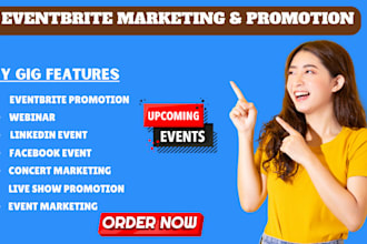 event promotion, ticket sales, eventbrite, resident advisor, webinar marketing