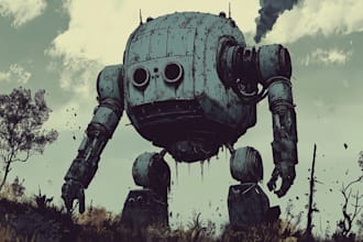 create a warhammer illustration