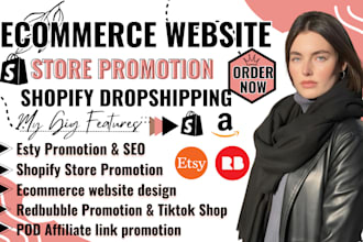 promote shopify store etsy seo redbubble teespring zazzle pod affiliate link