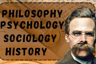 assist in philosophy religion history sociology ethics tasks within 24 hours