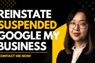 reinstate and fix restricted google my business profile listing gmb appeal
