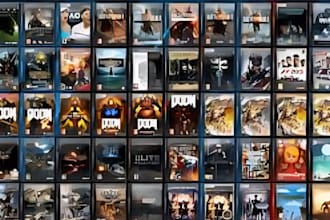 do steam capsule art game banner game ui game poster game logo steam graphics