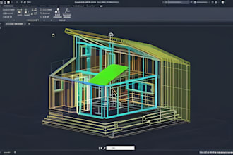 make detailed 2d and 3d autocad plans for your project