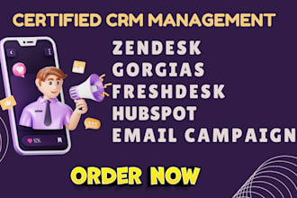 setup hubspot crm gorgias zendesk customer support chatbot freshsales crm