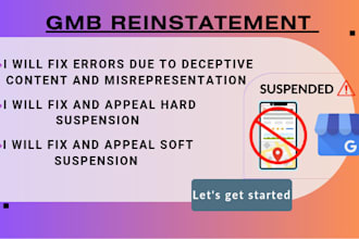 reinstate suspended gmb fix gmb appeal denied gmb unsuspension