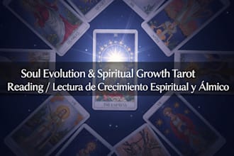 record a tarot reading about your spiritual growth and soul evolution