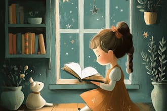 design children book illustration and kids illustration