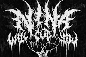design a professional and detailed death metal logo