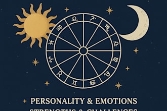 provide a detailed natal chart reading for self discovery