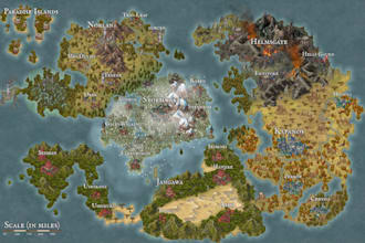 design your fantasy map idea