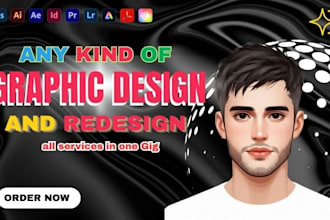 do urgent graphic design, flyer, vector art, logo design and photoshop editing