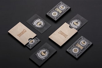 do luxury and professional business card design