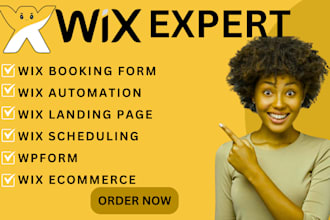 do wix booking form wix automation wix landing page wix scheduling wpform