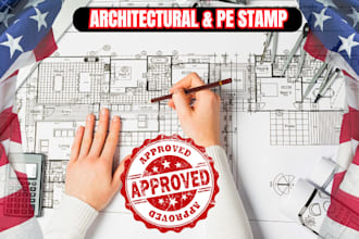do 2d floor plan, USA draftsman, structural drawing, permit drawing pe stamp