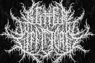 design a brutal death metal logo in my unique style
