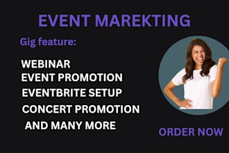 event promotion, ticket sales, eventbrite, website promotion, webinar marketing