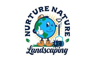 design landscaping horticulture company logo