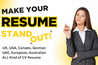 create federal military executive cv resume writing for USA jobs design civilian