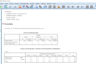 do statistical and data analysis using spss, stata, excel