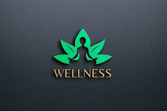 do fashion spa yoga wellness beauty and health logo