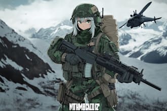 create military tactical character