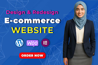 create a stunning and responsive e commerce website for your online store