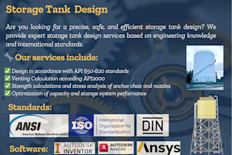 expert storage tank design based on global standards