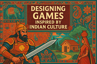 design culturally rich indian inspired video game concepts and assets