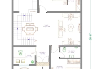 2d drafting and multi story floor plan