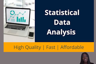 do statistical data analysis with spss and write a report