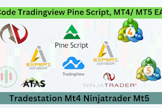 convert tradingview script to mt4 mt5 expert advisor automation