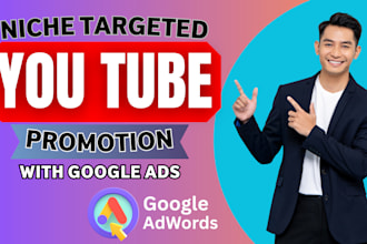 do organic youtube video promotion by gogle ads campaign via adwords