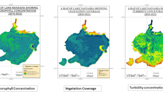 map and analyze surface water quality in gis