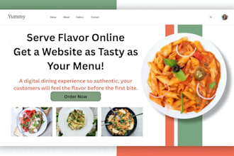 build a stunning restaurant website with online ordering