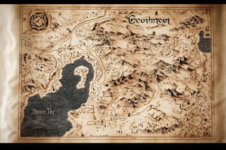 make your fantasy map for rpg, novels and games