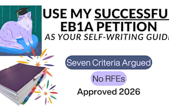 share my successful eb1a petition as a template