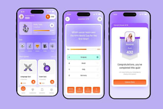 develop full language learning app duolingo clone spanish learning app quiz app