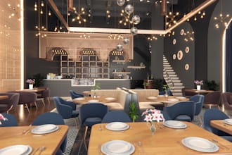 do interior design for kitchen, bathroom, bedroom, office interior, 3d render