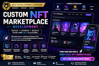 nft marketplace development with smart contract integration