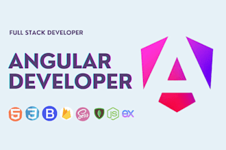 your angular mongodb sql node js developer build websites
