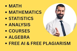 help in economics chemistry biology math statistics and problems